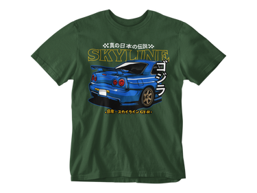 Camiseta R34 Rear